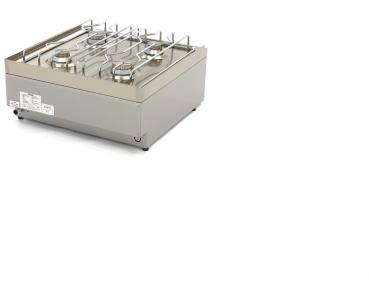 Preview: Commercial Grade Kochfeld - 4 Brenner - Gas - 60 x 60 cm