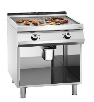 Preview: Elektro-Griddleplatte, 1/2+1/2, OU