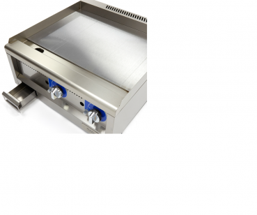 Preview: Commercial Grade Grillplatte Glatt - Gas - 60 x 60 cm