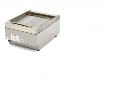 Preview: Commercial Grade Grillplatte Gerillt - Gas - 40 x 60 cm