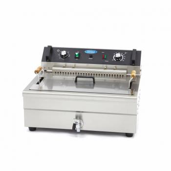 Preview: Maxima Elektrisch Fritteuse 1 x 20.0L mit Wasserhahn