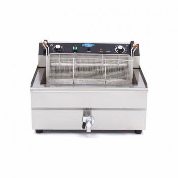 Preview: Maxima Elektrisch Fritteuse 1 x 30.0L mit Wasserhahn