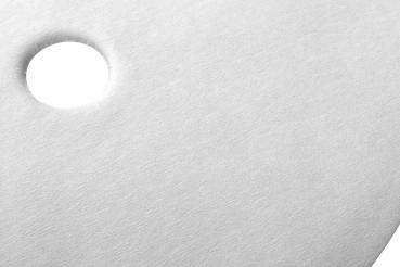 Preview: Rundfilterpapier 195mm, 250Stk