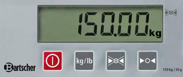 Digitalwaage, 150Kg, 50g