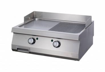 Maxima Heavy Duty Grillplatte 1/2 Gerillt - Doppel - Gas